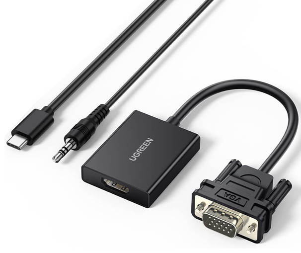 Bộ chuyển đổi VGA sang HDMI+ audio Ugreen 50945  giá tốt cho dự án